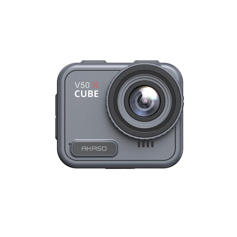 AKASO V50 X Cube Action Kamera - Vandtæt / 4K / 30FPS / Ultra HD / 20MP - Grå