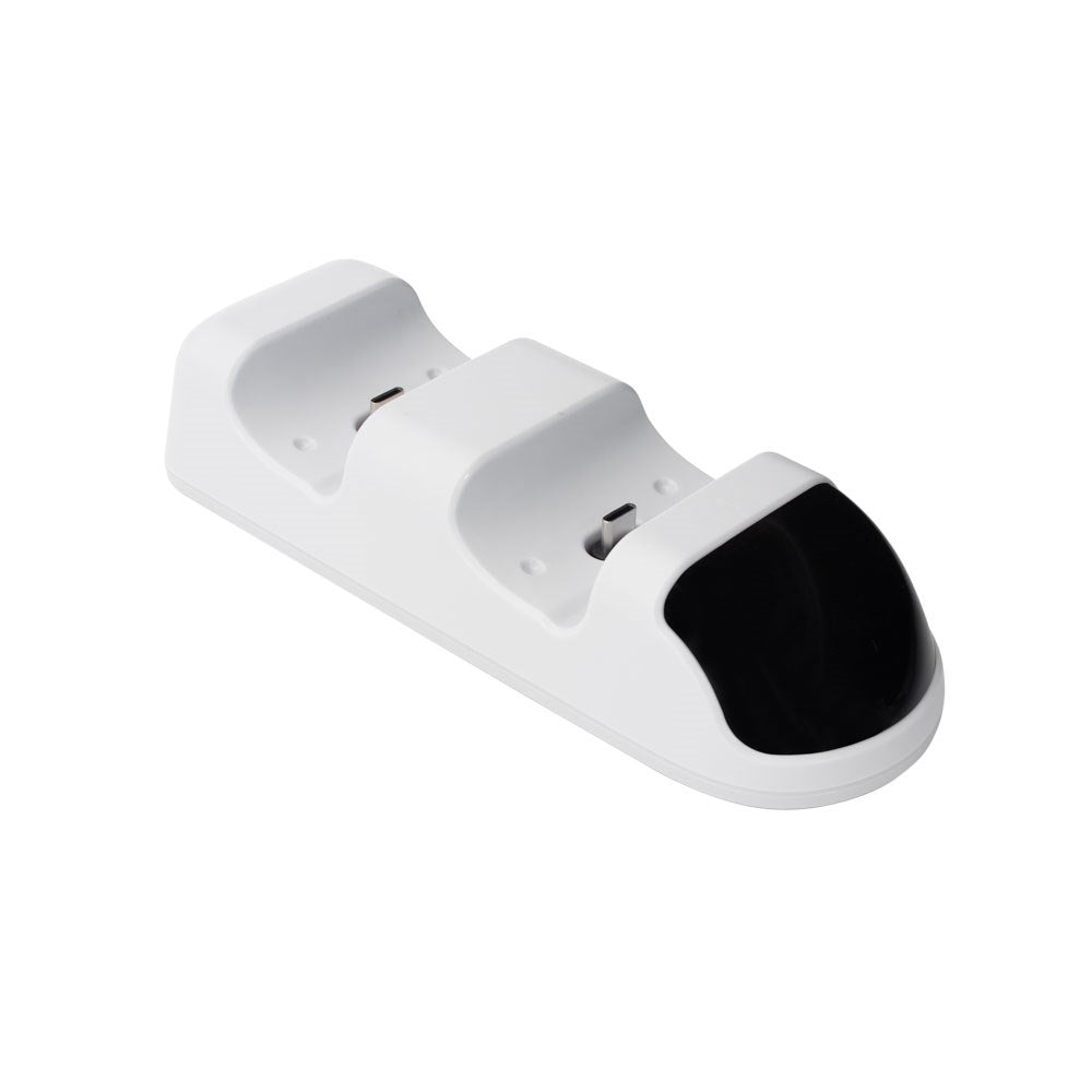White Shark TAKEDOWN PS5 Controller Ladestander - Hvid