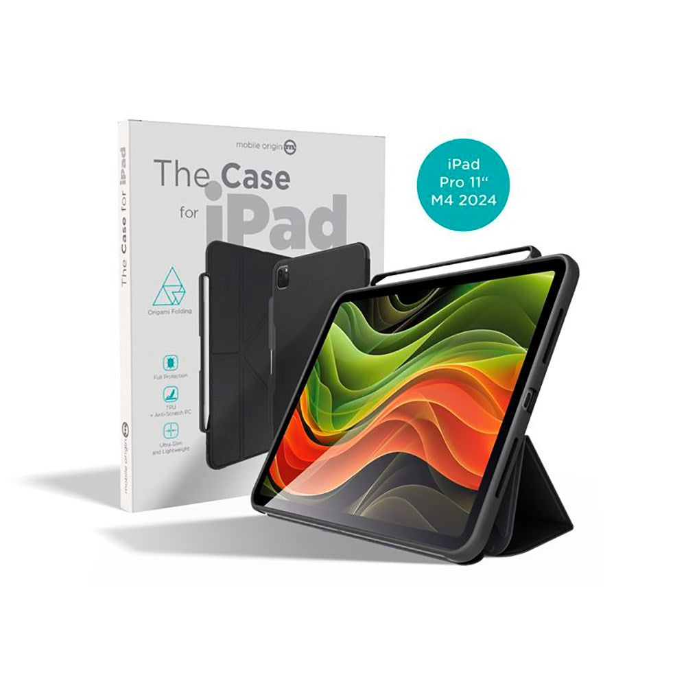 Mobile Origin The Case - iPad Pro 11" M5 (2025) / M4 (2024) - Sort