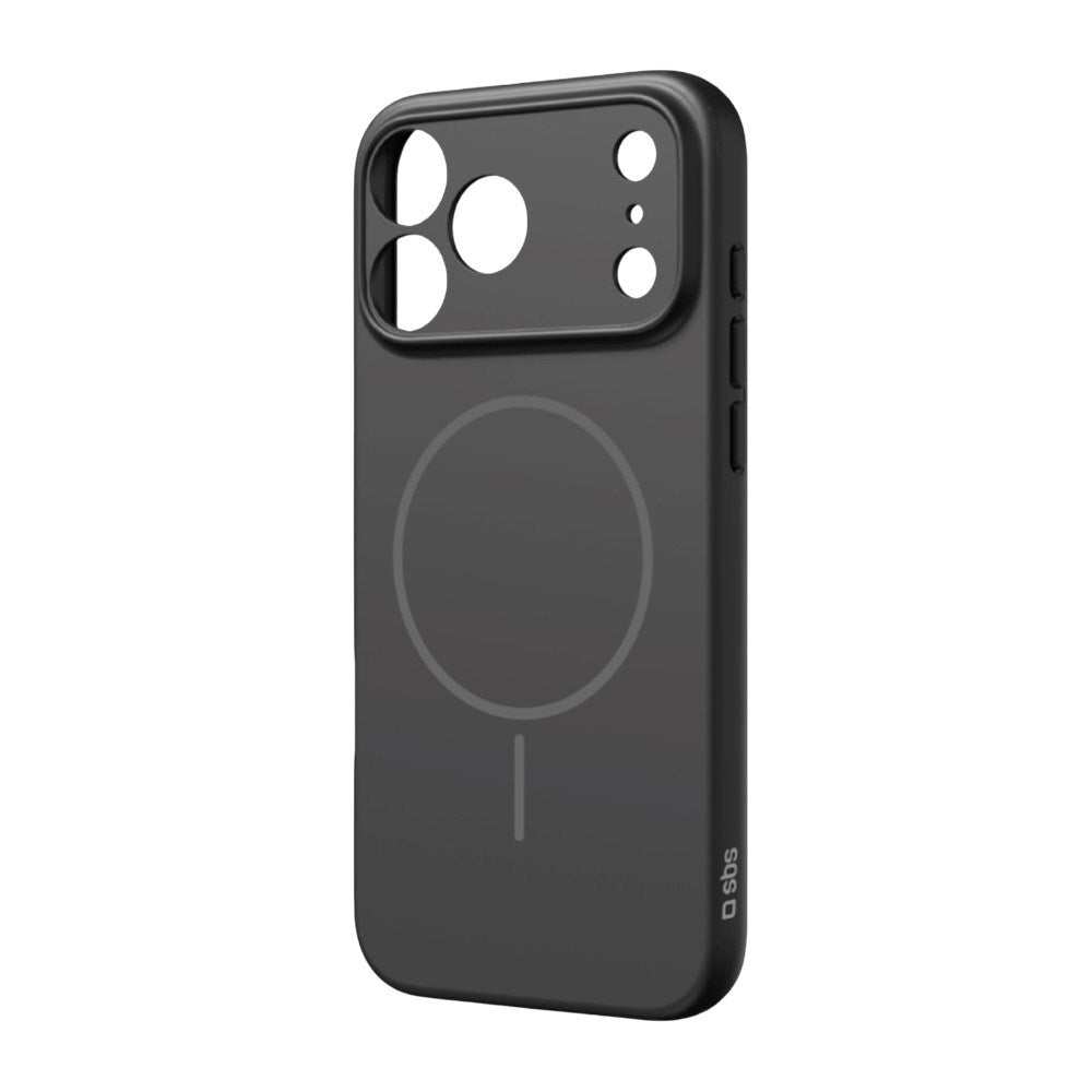 SBS iPhone 18 Pro Max Instinct Tech Bagside Cover - MagSafe Kompatibel - Sort