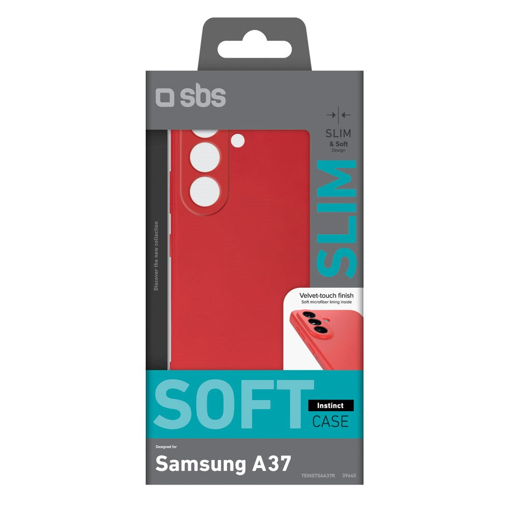 Samsung Galaxy A37 SBS Instinct Plast Bagside Cover - Rød