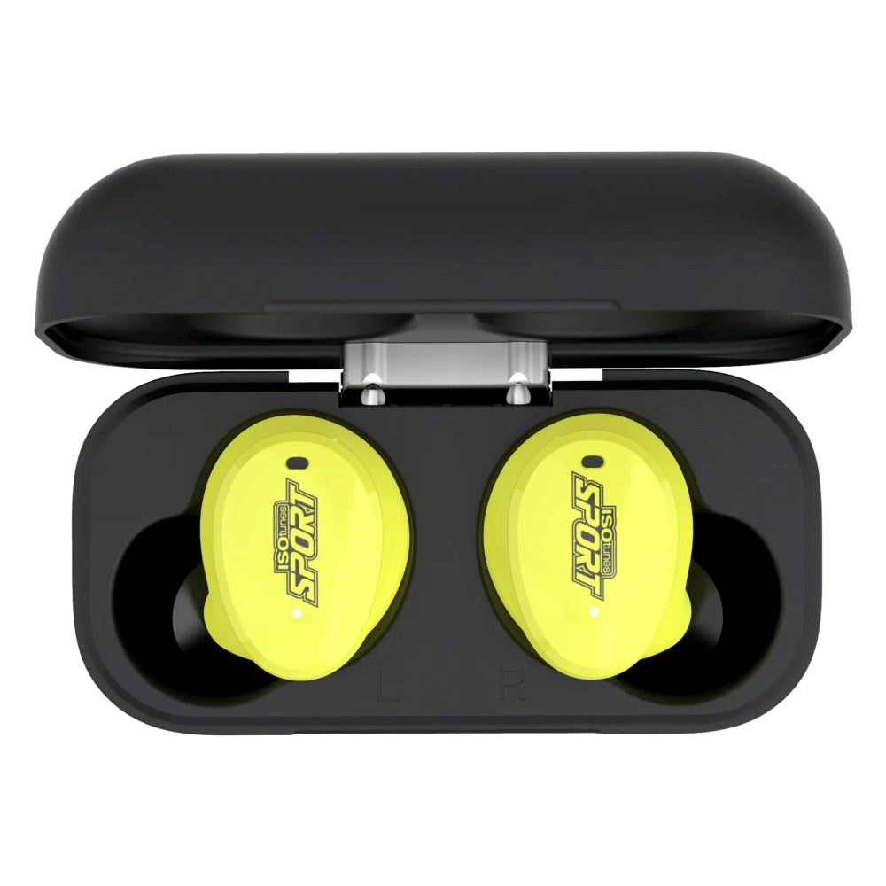 ISOtunes Free Aware EN 352 True-Wireless In-Ear Headset - Gul - (DEMO)