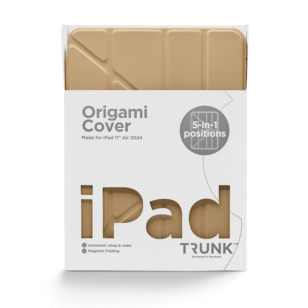 Trunk iPad Air 11" (2026 / 2025 / 2024) Origami Case - Mocha