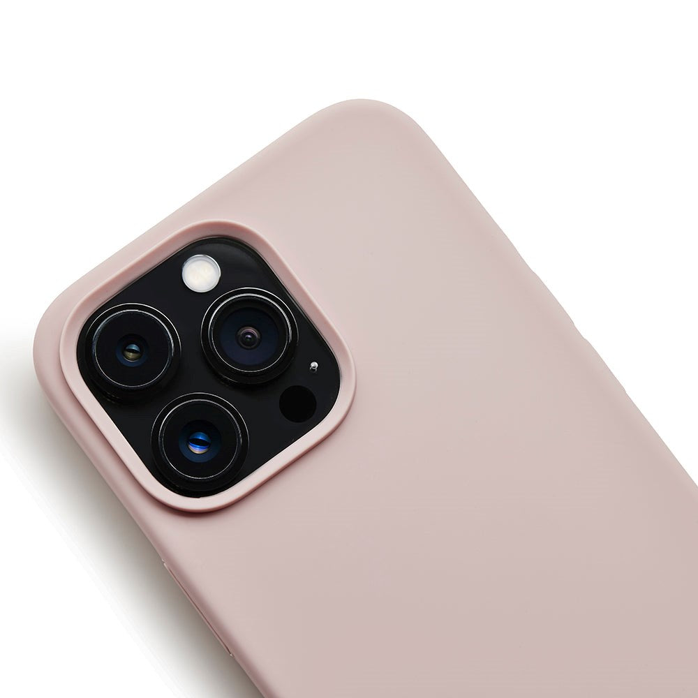 iPhone 13 Pro Max Trunk Silikone Bagside Cover - Rosa