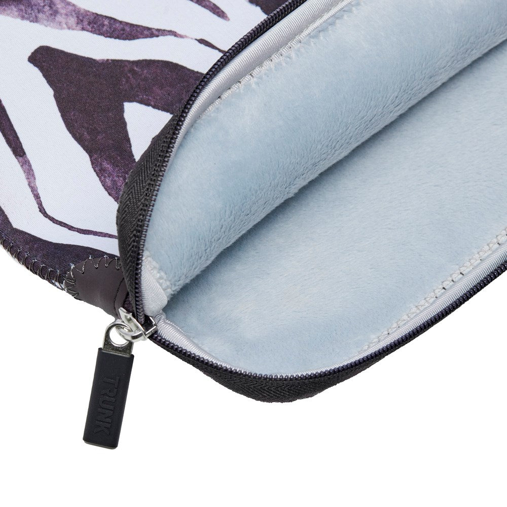 Trunk - Neoprene Sleeve - MacBook 14" (31.5 x 22 x 1.5 cm) - Zebra