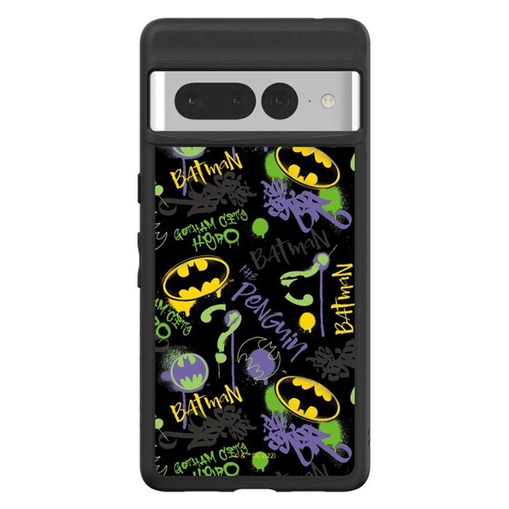 Google Pixel 7 Pro RhinoShield SolidSuit Håndværker Cover m. Batman - Supervillains & Batman