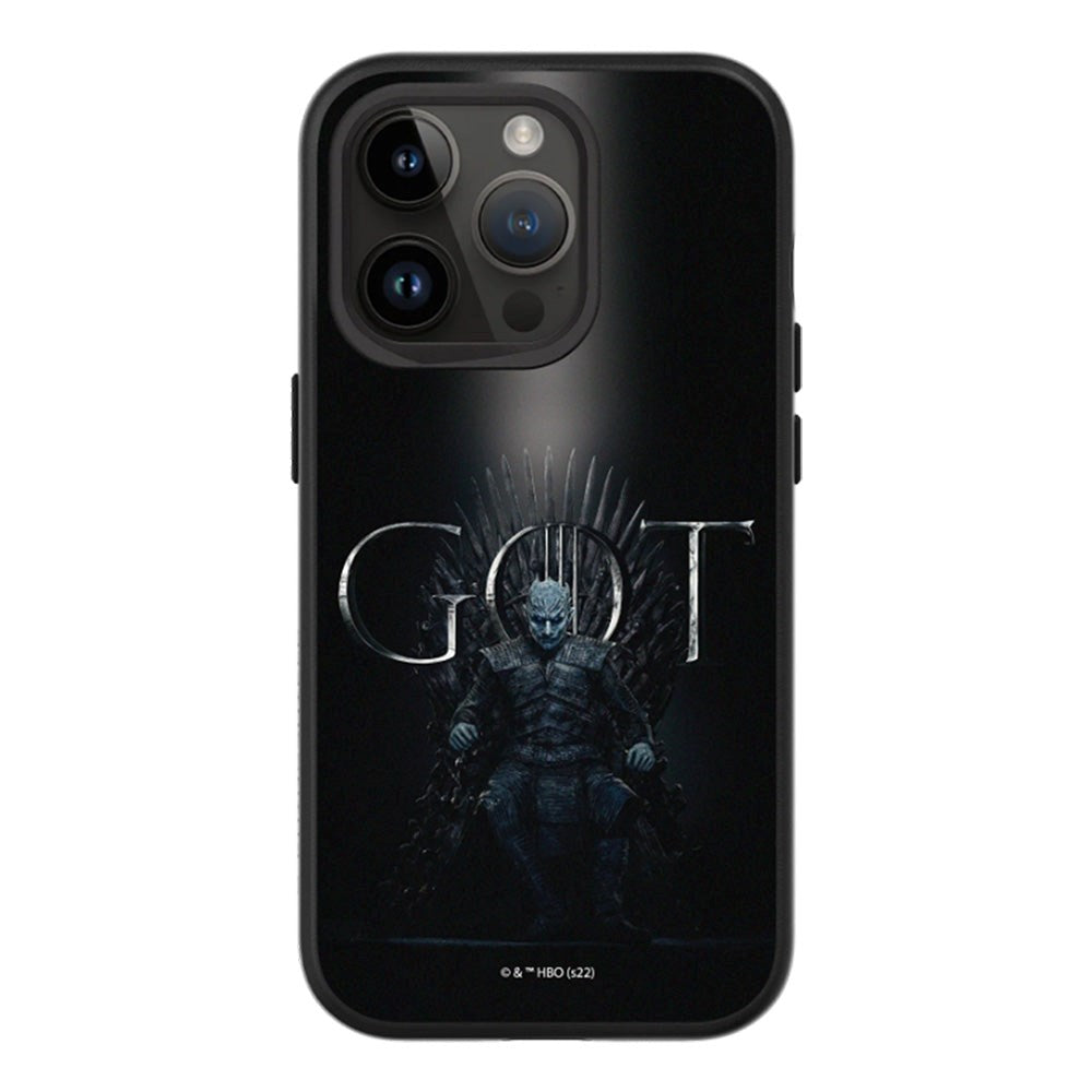 iPhone 14 Pro RhinoShield SolidSuit Håndværker Cover m. Game of Thrones - White Walkers The Night King