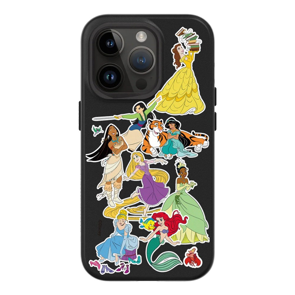 iPhone 14 Pro RhinoShield SolidSuit Håndværker Cover m. Disney Princess - Princesses