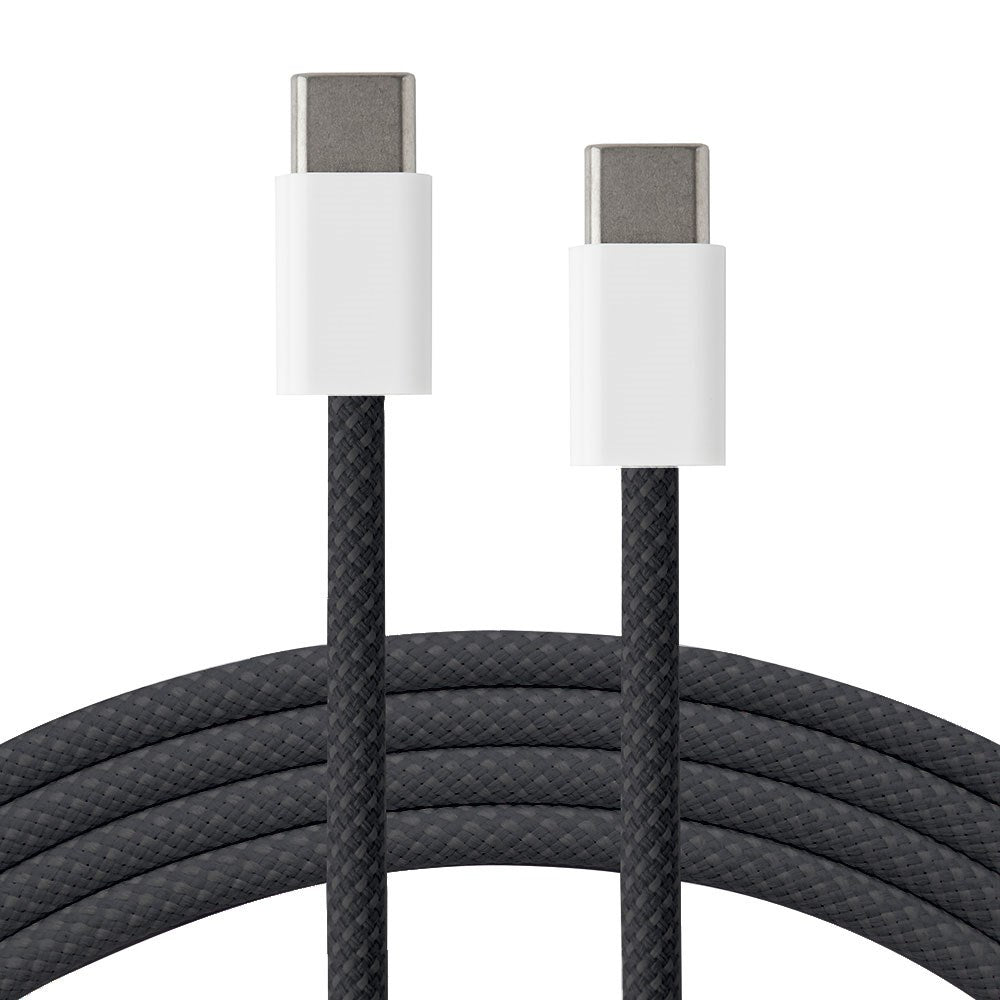 Xceed Braided USB-C til USB-C PD 60W - 1m - Sort