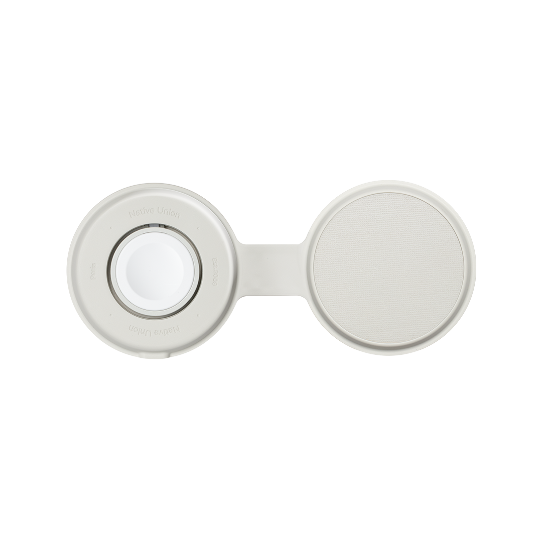 2-i-1 Qi2 Trådløs Oplader - Native Union Voyage - Beige