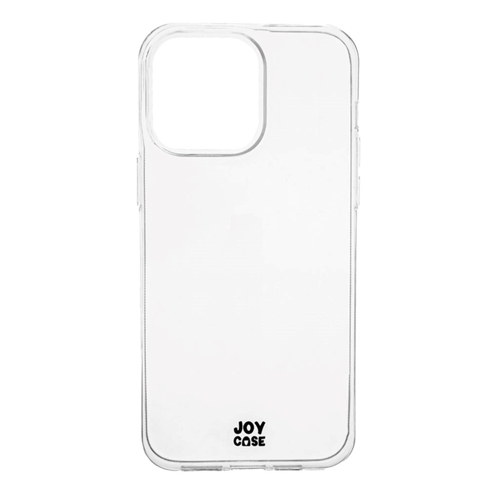 iPhone 14 Pro Max Joy Case Fleksibelt Plastik Bagside Cover - Gennemsigtig