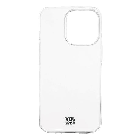 iPhone 13 Pro Joy Case Fleksibelt Plastik Bagside Cover - Gennemsigtig