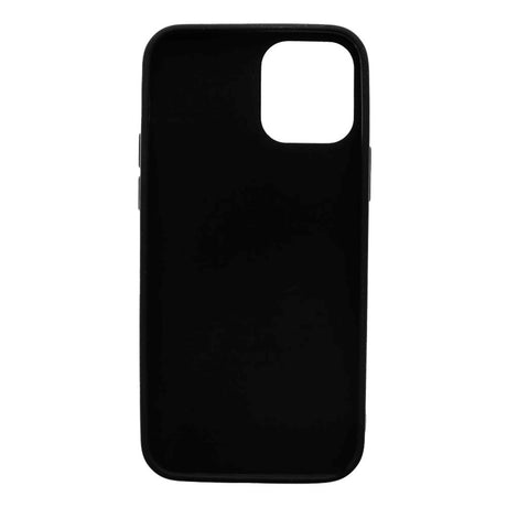 iPhone 12 / 12 Pro Joy Case Fleksibelt Plastik Bagside Cover - Sort