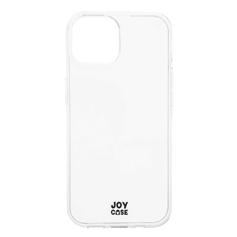 iPhone 15 Joy Case Fleksibelt Plastik Bagside Cover - Gennemsigtig