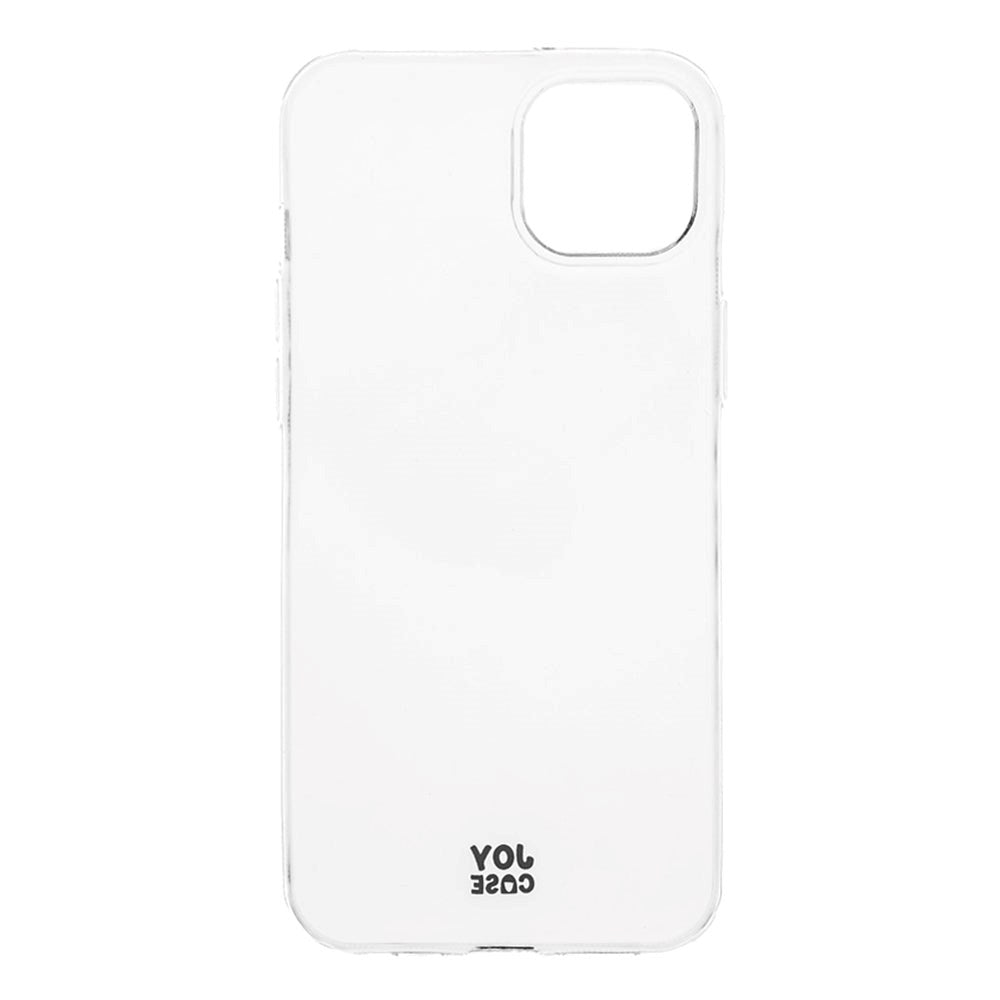 iPhone 15 Plus Joy Case Fleksibelt Plastik Bagside Cover - Gennemsigtig