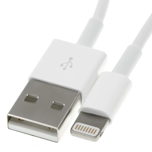 Original Apple Lightning Kabel 1 m.  (MXLY2ZM/A) Hvid - (DEMO)