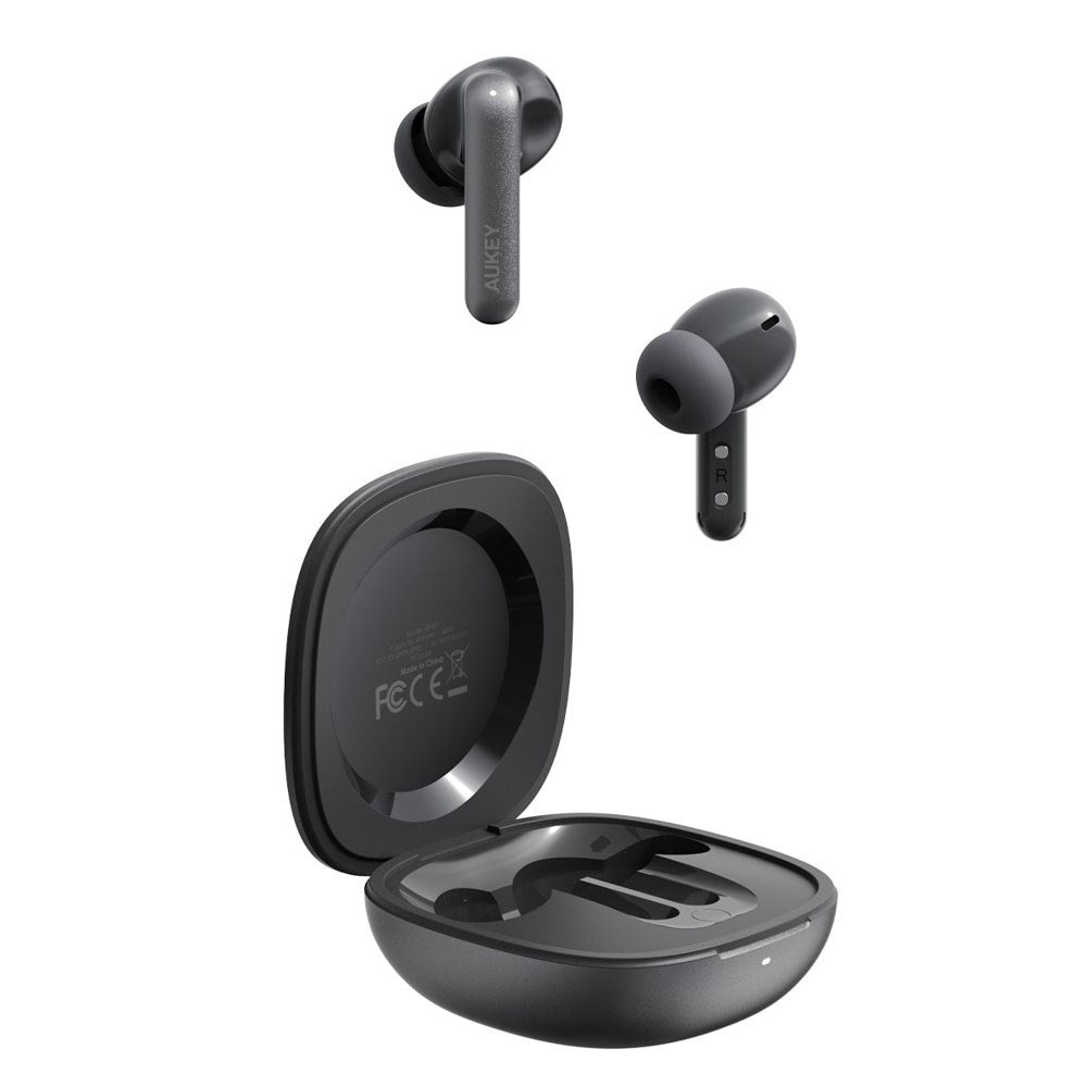 Aukey EP-B1 BEYOND ELITE True Wireless Høretelefoner m. Active Noise Cancellation - In-Ear - Grå