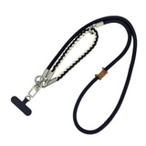 Flettet 3-i-1 Mobil Strop - 90cm / 30cm - Sort