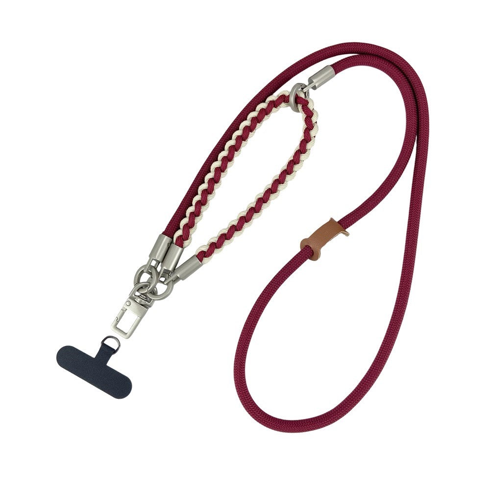 Flettet 3-i-1 Mobil Strop - 90cm / 30cm - Rød