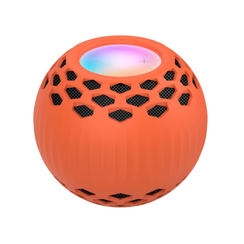 Blødt Silikone Cover til Apple HomePod Mini - Orange