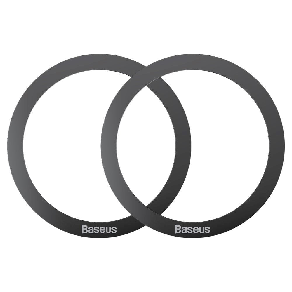 Baseus Magnetisk Ring - MagSafe Kompatibel - 2 Pack - Sort