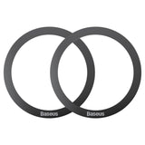 Baseus Magnetisk Ring - MagSafe Kompatibel - 2 Pack - Sort