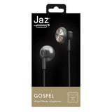 Jaz Gospel Stereo Øretelefoner In-Ear m. Jackstik 3.5mm - Sort