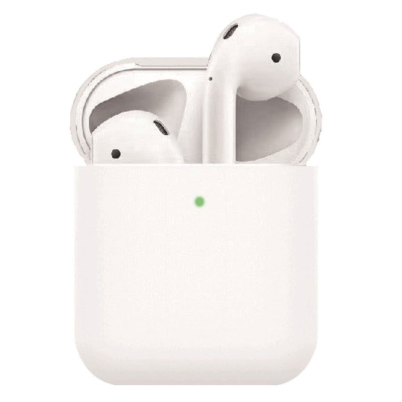 Apple AirPods (1. & 2. gen.) Tyndt Silikone Cover - Hvid