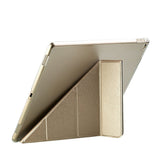 iPad Pro 12.9" (2015) Origami Smart Kunstlæder Tablet Flip Cover - Guld