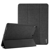 iPad Pro 12.9" (2017) Stof Tekstur Cover - DUX DUCIS DOMO Series Quality Case - Sort