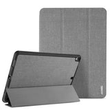 iPad Pro 12.9" (2017) Stof Tekstur Cover - DUX DUCIS DOMO Series Quality Case - Grå