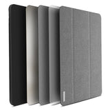 iPad Pro 12.9" (2017) Stof Tekstur Cover - DUX DUCIS DOMO Series Quality Case - Grå