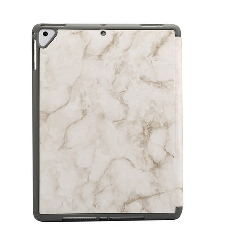 iPad Cover - Sindal Marble Series Total Protection Cover - Sand Grey