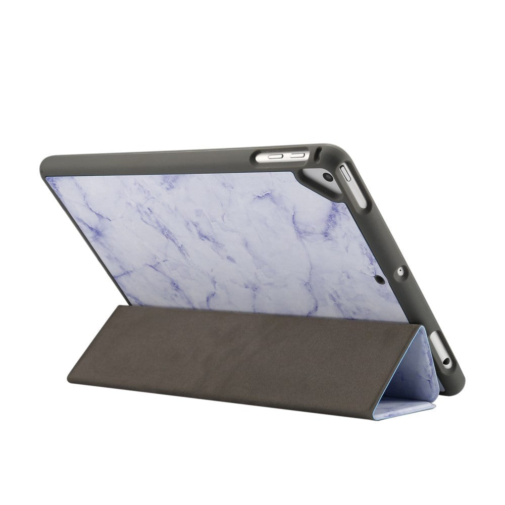 iPad Cover - Sindal Marble Series Total Protection Cover - Thunder Blue