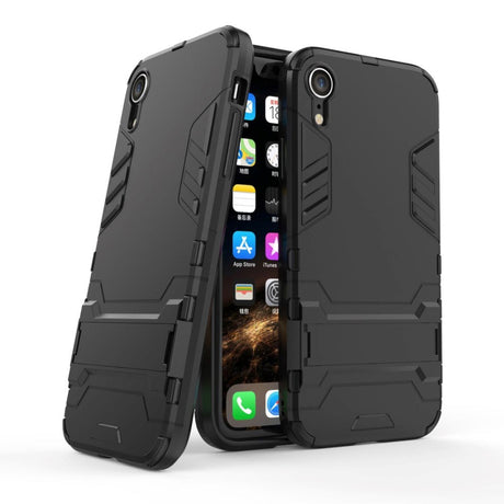 Apple iPhone XR Hybrid TPU Cover - Sort