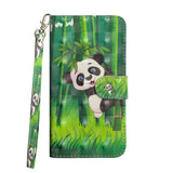 EIDERWOOD iPhone XR Læder Flip Cover m. Pung & Strop - Panda