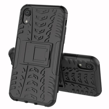 iPhone XR Cool Tyre Håndværkercover m. Stander Sort