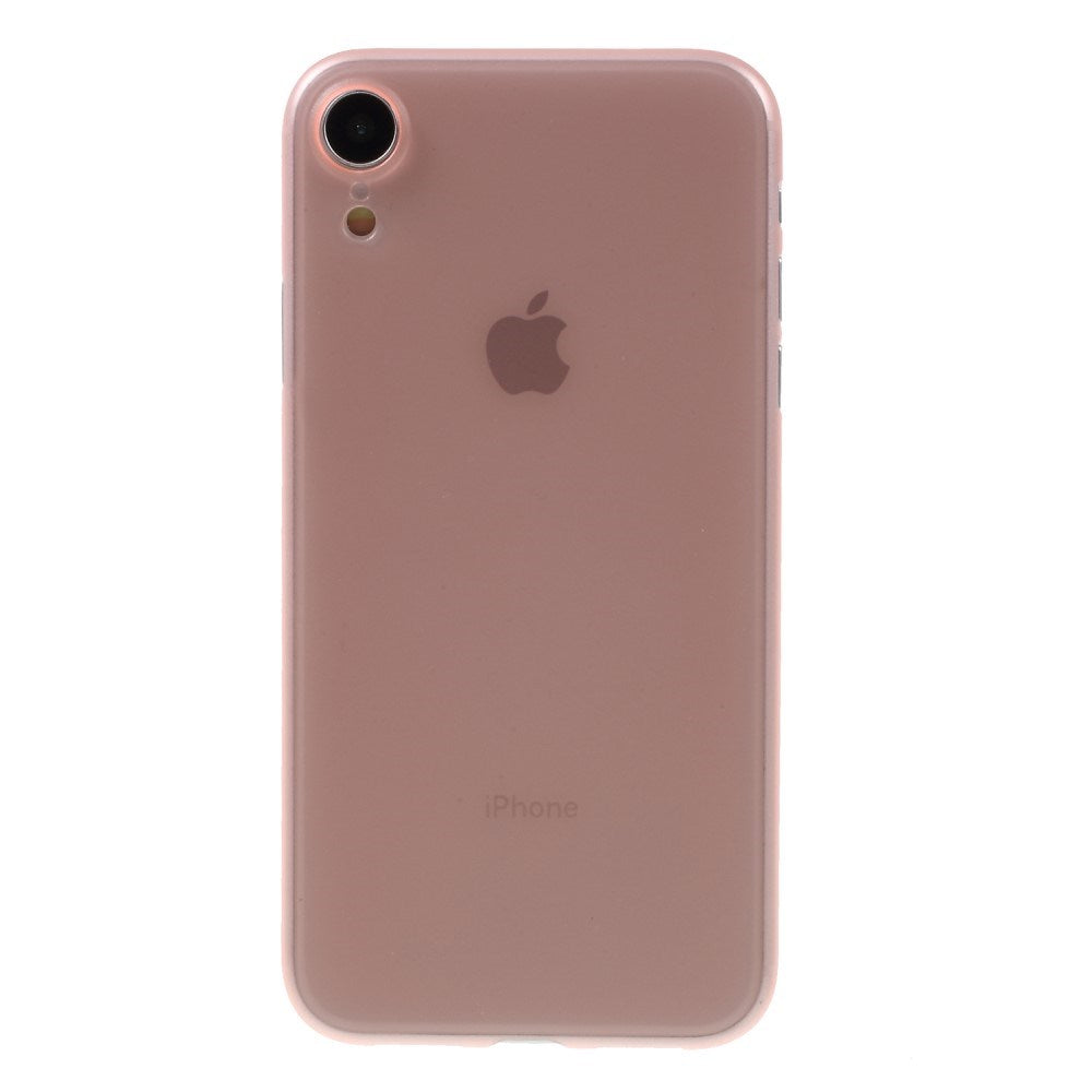 EIDERWOOD iPhone XR Tyndt Plastik Bagside Cover - Rose Gold