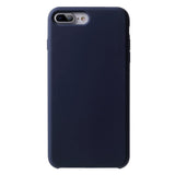 EIDERWOOD iPhone 8 Plus / 7 Plus Foret Silikone Bagside Cover - Mørkeblå