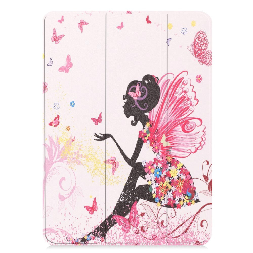 iPad Pro 11" (2018) Læder Cover m. Tri-fold Stand - Fairy & Butterflies