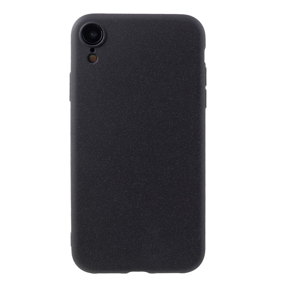 iPhone XR EIDERWOOD Mat Fleksibelt Plastik Bagside Cover - Sort