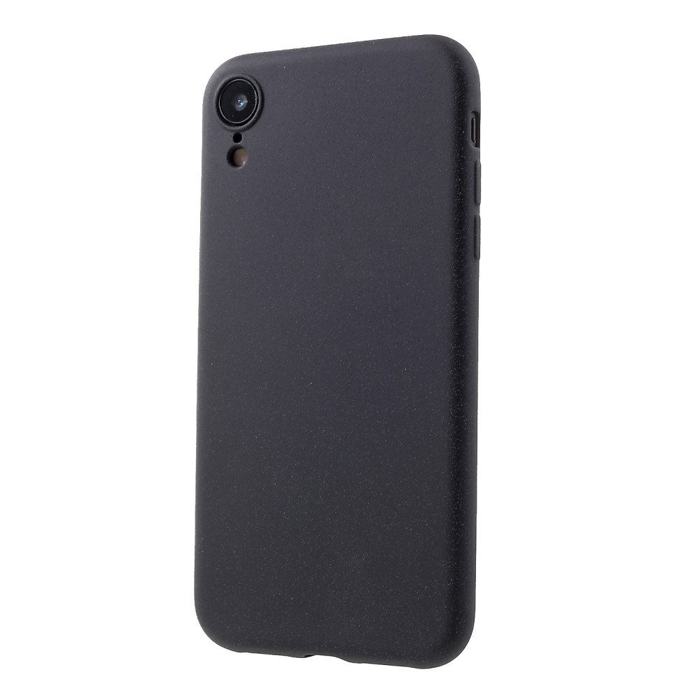 iPhone XR EIDERWOOD Mat Fleksibelt Plastik Bagside Cover - Sort