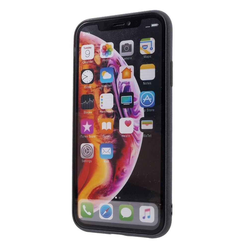 iPhone XR EIDERWOOD Mat Fleksibelt Plastik Bagside Cover - Grå