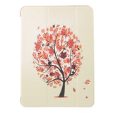 iPad Pro 11" (2018) Læder Cover m. Tri-fold Stand - Tree