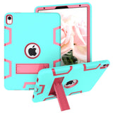 iPad Pro 11" (2018) Shock-proof Hybrid Case m. Standerfunktion - Cyan / Pink