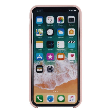 iPhone X / XS Soft Silicone Cover - Lyserød Vol. 2