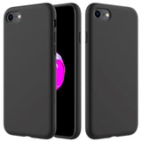 iPhone 7 / 8 / SE (2020 / 2022) Soft Silicone Cover - Sort Vol. 2