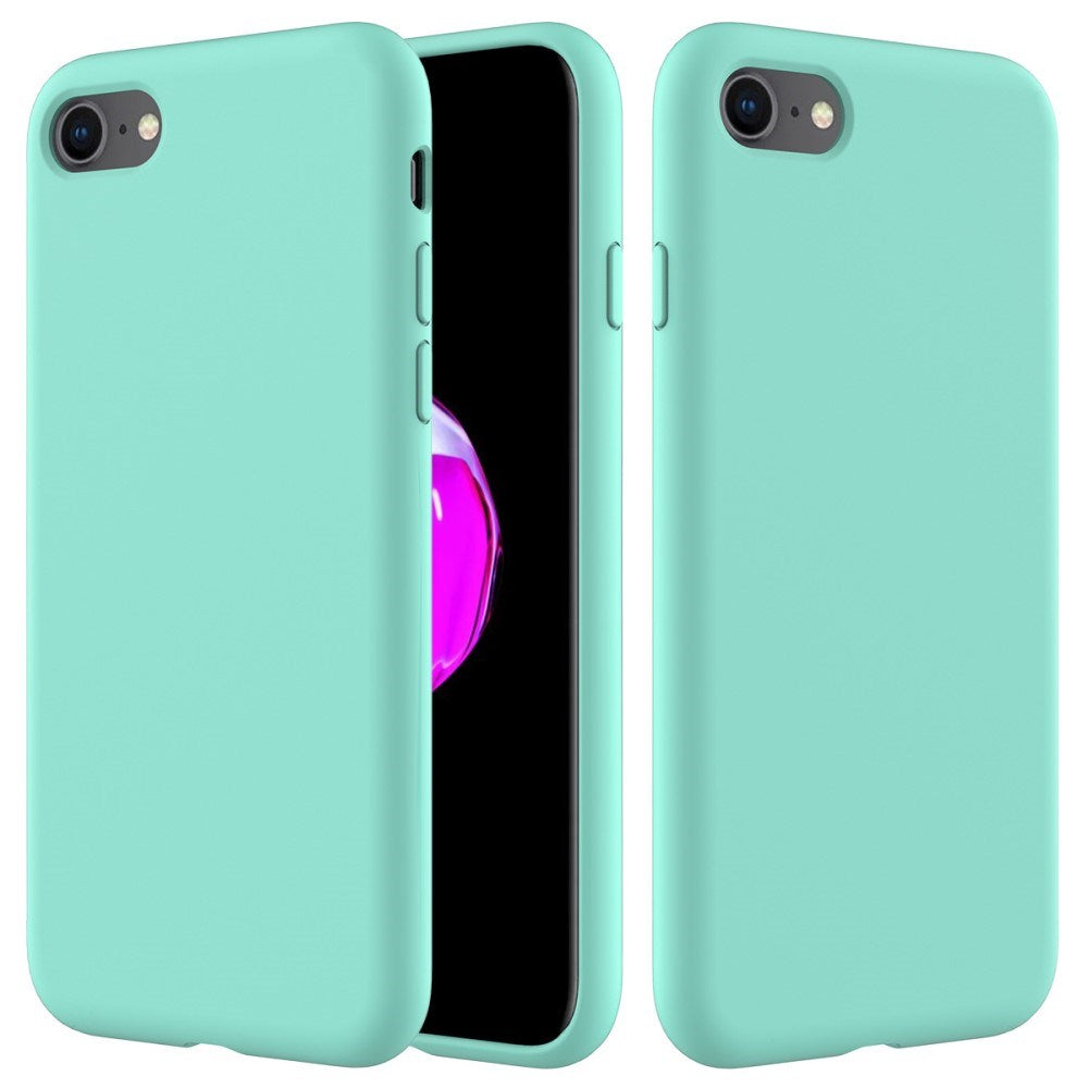 iPhone 7 / 8 / SE (2020 / 2022) Soft Silicone Cover - Cyan Vol. 2