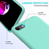 iPhone 7 / 8 / SE (2020 / 2022) Soft Silicone Cover - Cyan Vol. 2