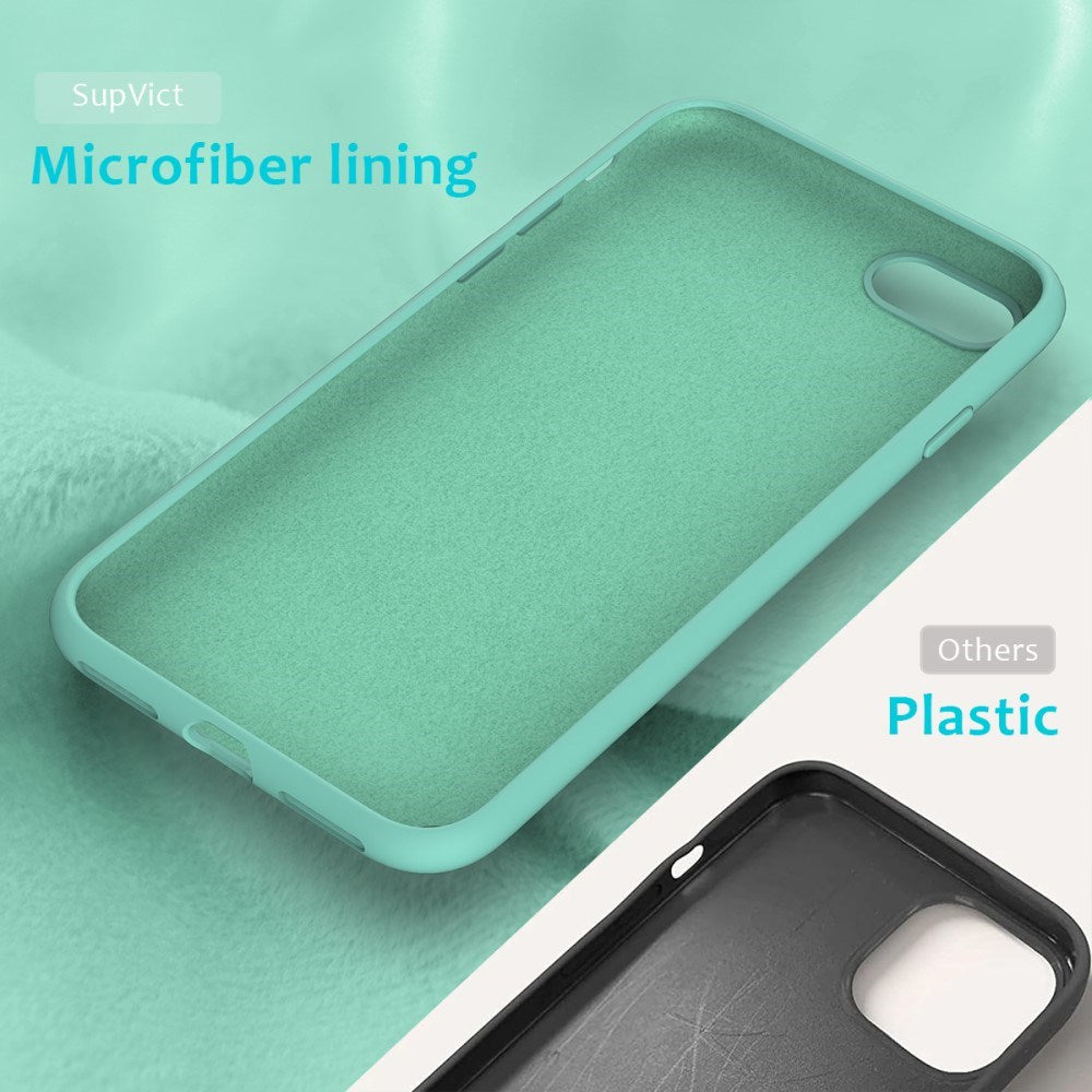 iPhone 7 / 8 / SE (2020 / 2022) Soft Silicone Cover - Cyan Vol. 2